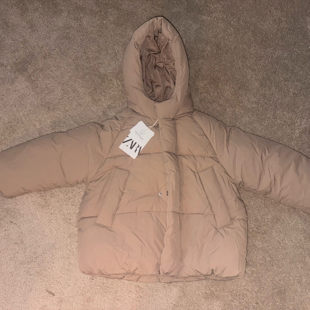 Boys Zara Puffer Coat size 6